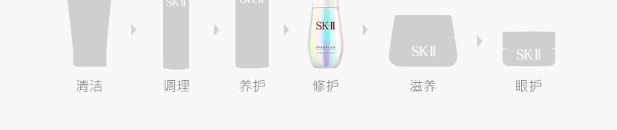 【日本直邮】日本SK-II SK2 小灯泡肌因光蕴环采钻白精华露 烟酰胺美白提亮净白淡斑 75ml